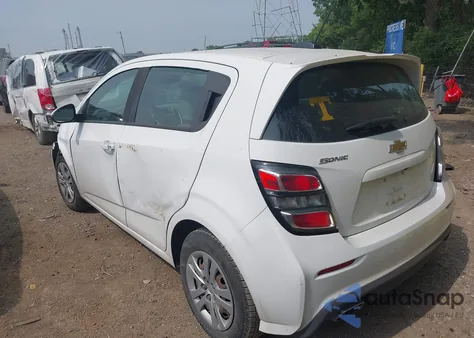 2017 Chevrolet Sonic Lt Auto from USA, damaged, VIN 1G1JG6SH6H4158961